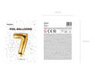 Picture of FOIL BALLOON NUMBER 7 GOLD 16 INCH